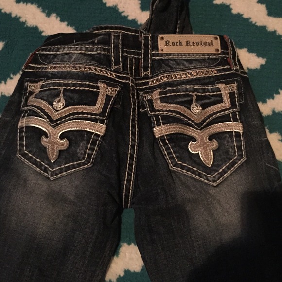 rock revival jeans (skinny) size 27.