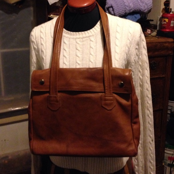 Hand made leather purse