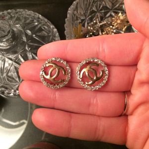 Faux Chanel studs