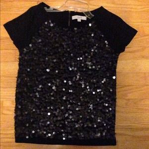 Ann Taylor Loft sequin top