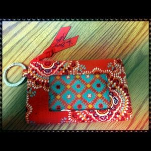VERA BRADLEY ID, credit card holder + Keys