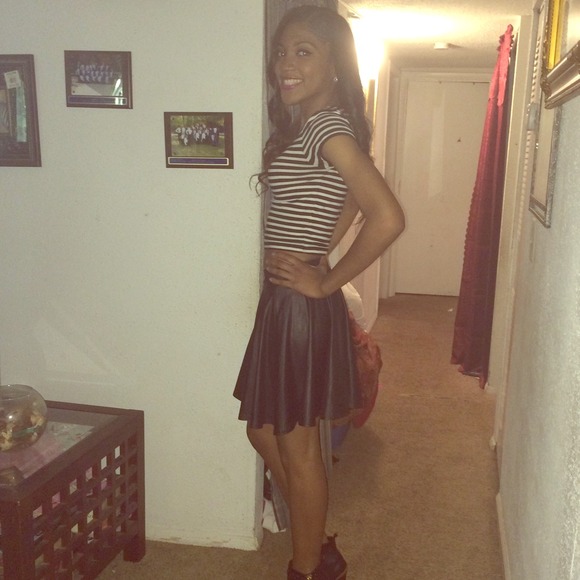 Black Skater Skirt