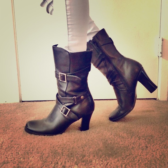 Black boots