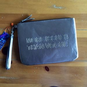 Zara Bags - Violet Ray More Issues Than Vogue Metallic Clutch Zara Bags - Violet Ray More Issues Than Vogue Metallic Clutch