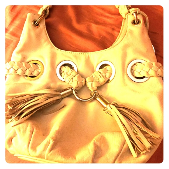 Michael Kors White Handbag
