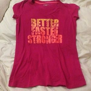 Better, faster, stronger Tshirt