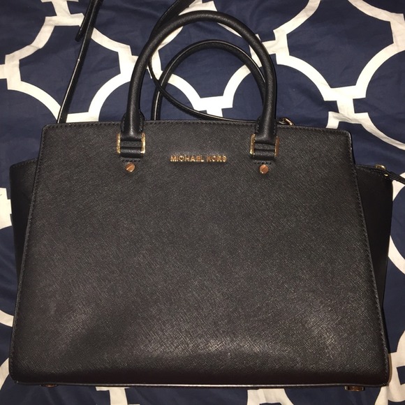 Michael Kors Selma Black Tote