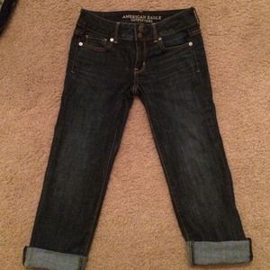 American eagle artist crop pants