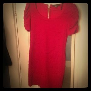 Red Forever 21 dress