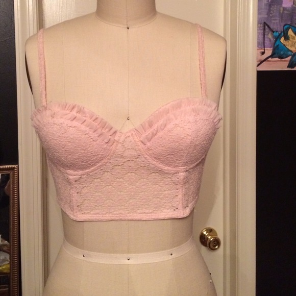 Forever 21 Tops - Girly Pink Bustier