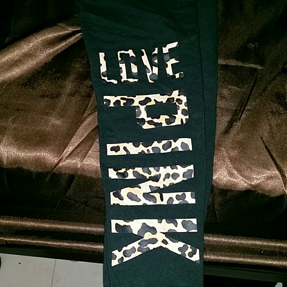 Victoria secret yoga cheetah leggings
