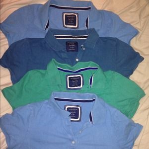 American eagle collared shirts