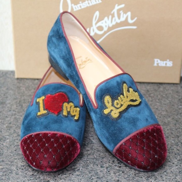 Christian Louboutin Shoes - SOLD Christian Louboutin I Heart Smoking Slipper