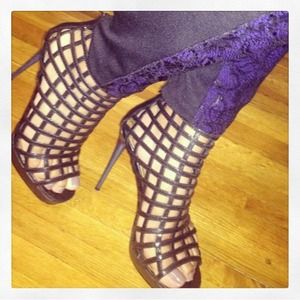 Caged heels