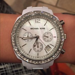 ❌SOLD❌ White Michael Kors Watch