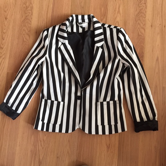 Classic Beetle Juice Inspired Blazer
