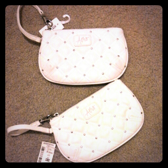 Cute White Aeropostale Wristlet $19 each
