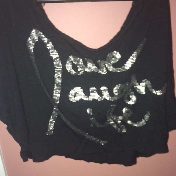 SOLD LOVE💕LAUGH💕LIFE Crop Top! - Picture 2 of 3