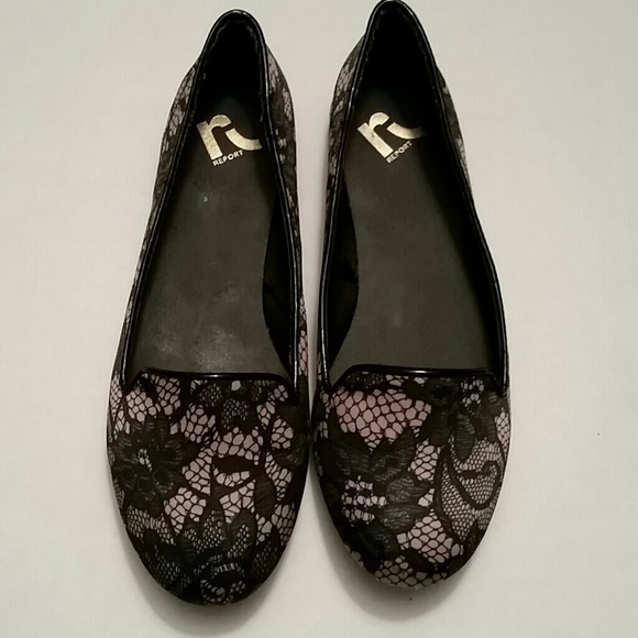 Gently worn Report Flats - Size 7