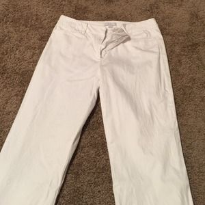 White Suit/Business Casual Pants Size 4-Tall