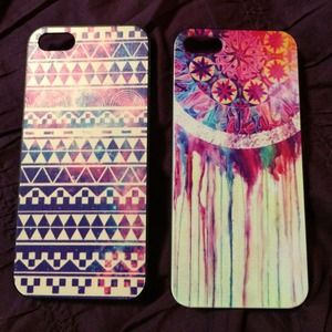 Tribal, Galaxy, watercolor iPhone 5s case