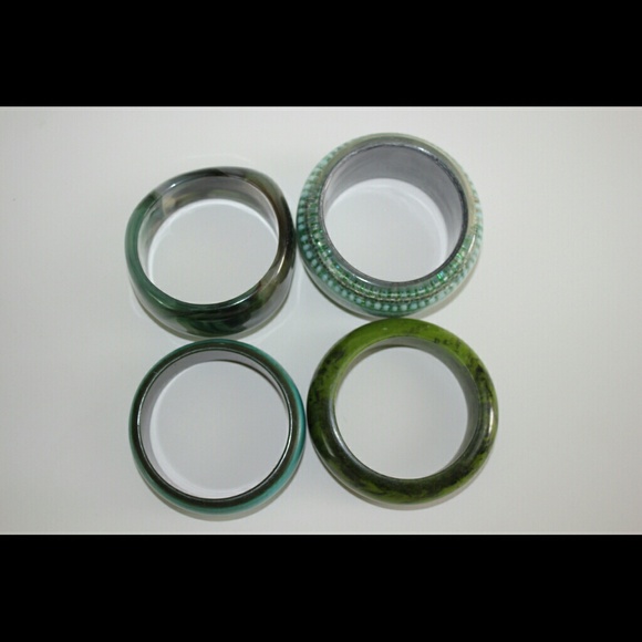 4 Green Bangles for $15 - Picture 4 of 4