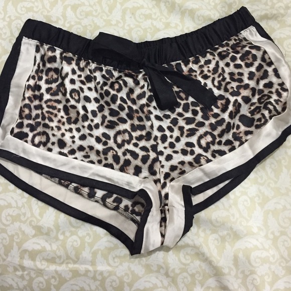 Silk pj shorts