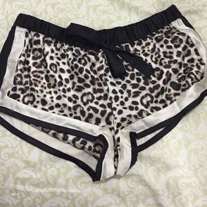 Silk pj shorts