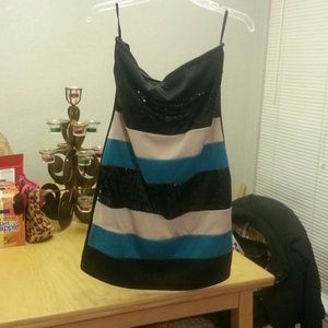 Strapless dress
