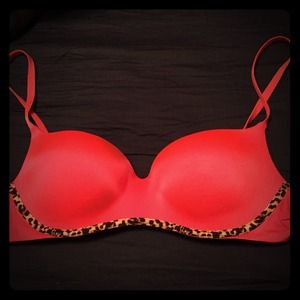 VS Padded Balconet Bra Hot Pink!