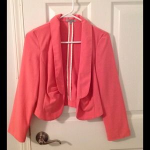 Coral pink Blazer