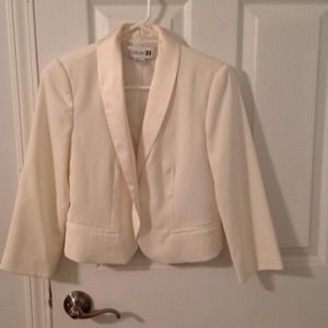 Cream Blazer