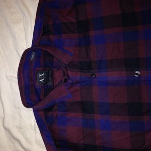 Men's Armani exchange dress shirt.