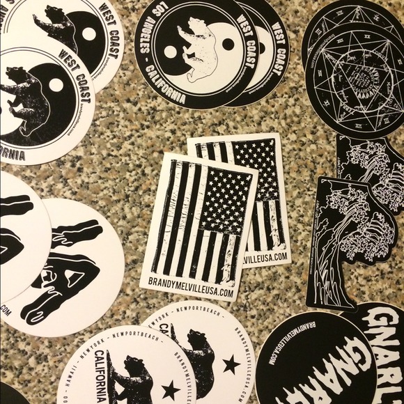 BRANDY MELVILLE STICKERS - Picture 3 of 3