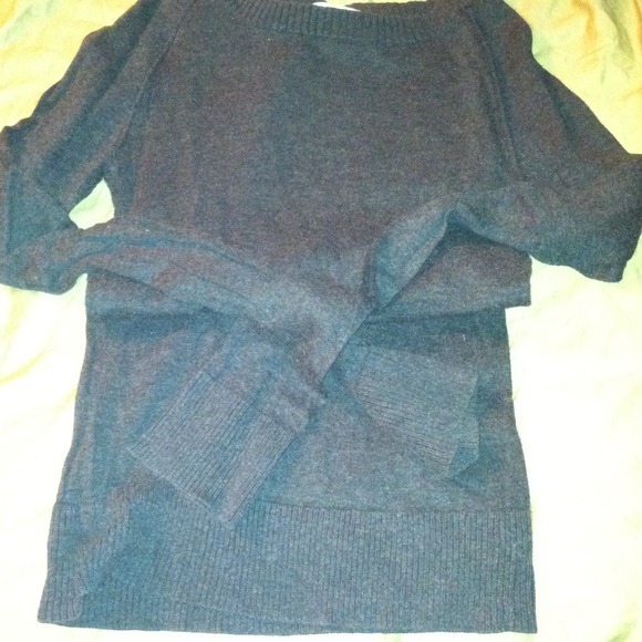 Charcoal Gray Sweater.