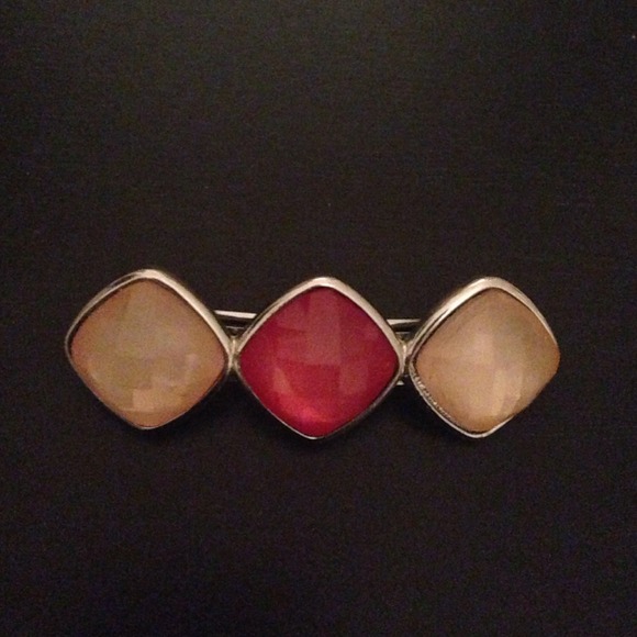 Pink hair barrette