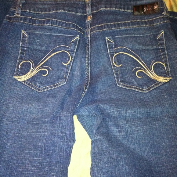 Dark Flare Denim.