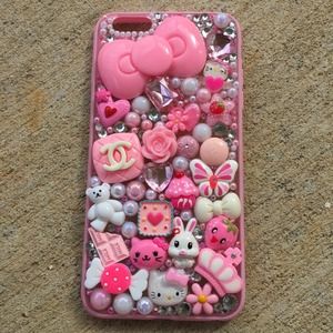 iPhone 6 Plus Kitty Kawaii Case 3D girly pink