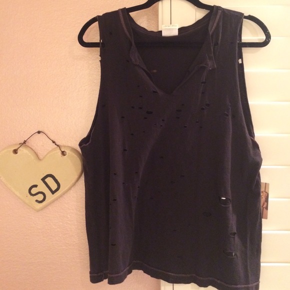 Urban Outfitters Tops - Urban Outfitters Destroyed Tank *NEW*
