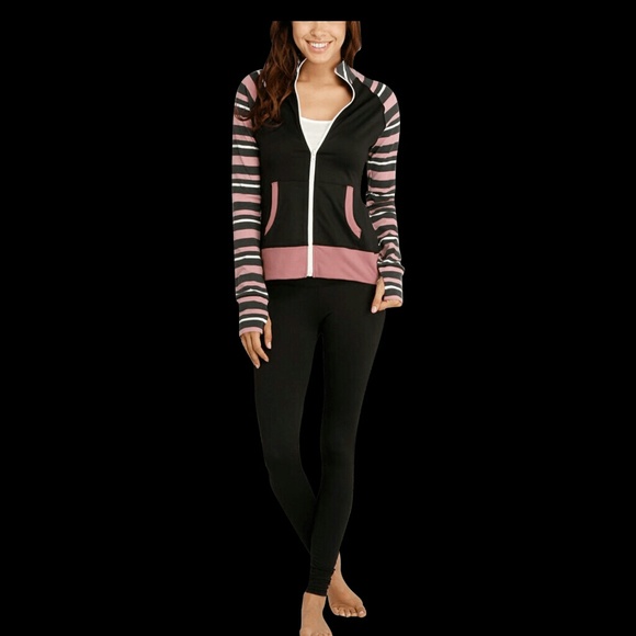 Threads 4 Thought Lori Zip Up Athletic Jacket