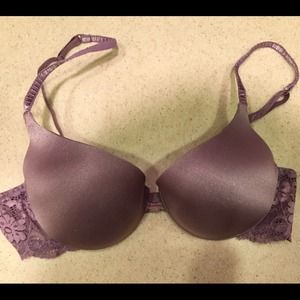 Purple bra