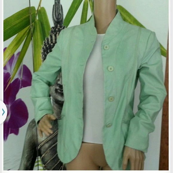 Butter soft Italia leather, Armani limited jacket. Authentication by poshmark.