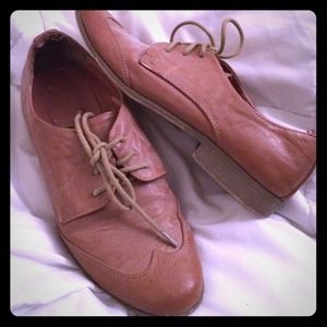 Brown oxfords