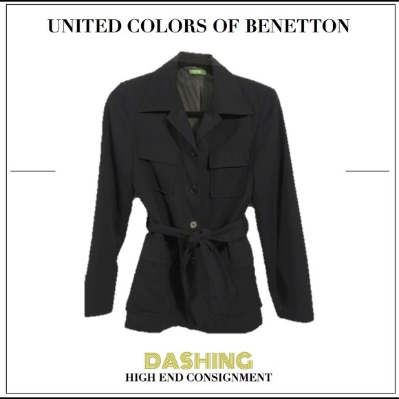 United Colors of Benetton Blue Blazer
