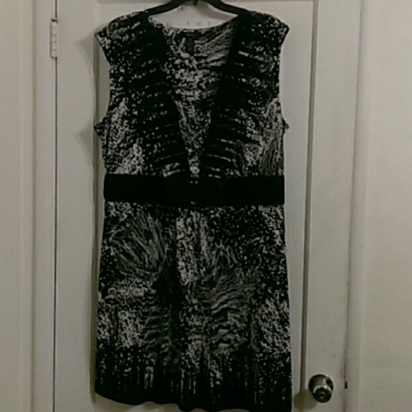 Style&Co. Black and White Dress
