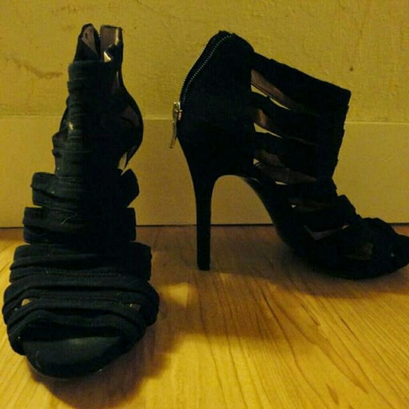 Black BC BG heels