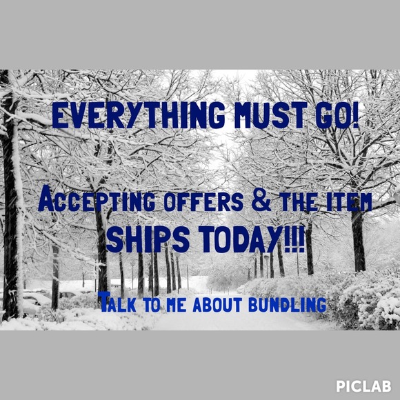 😘Everything must go!--- shipped today! 😘😘