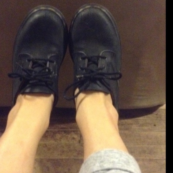 Black dr martens(made in England) originals