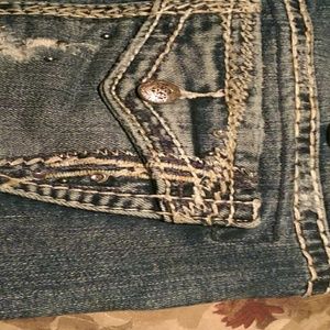 W32 L33 Silver Jeans