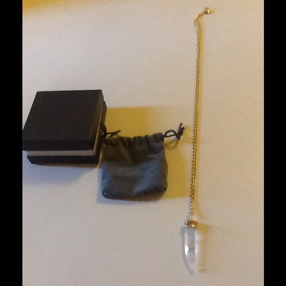 Crystal quartz necklace